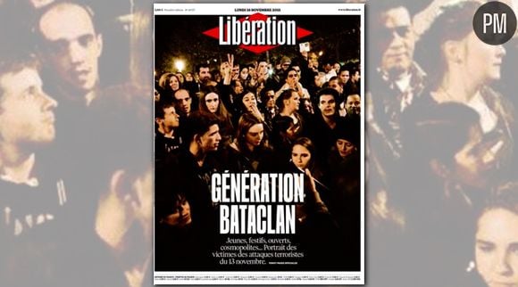 "Génération Bataclan" en Une de Libé