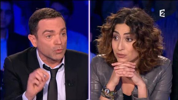 "On n'est pas couché" : Accrochage entre Yann Moix et Isabelle Saporta