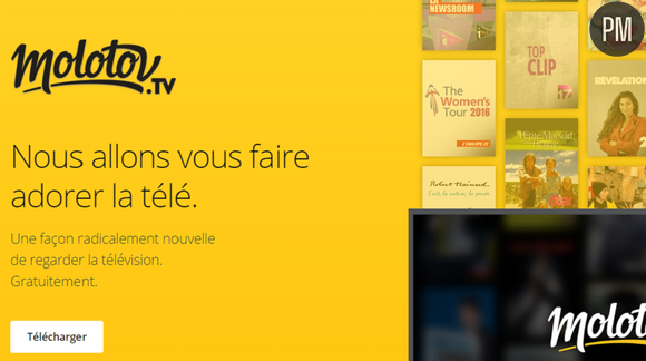 Molotov.tv arrive aujourd'hui en France