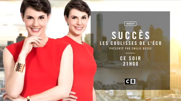 "Succès" : Le nouveau magazine éco d'Emilie Besse ce soir sur C8