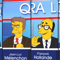 La campagne présidentielle française vue par les Simpson