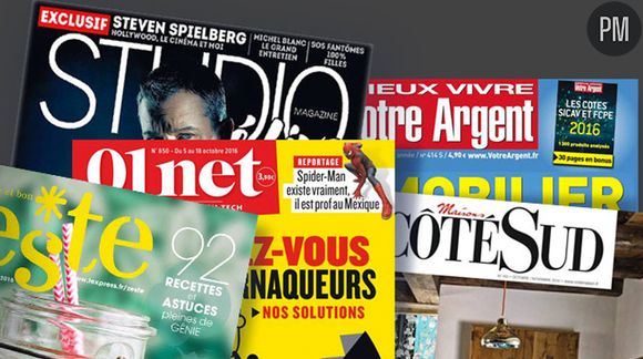 Le kiosque SFR compte 65 titres.