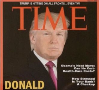 Fausse Une du 'Time' sur Donald Trump