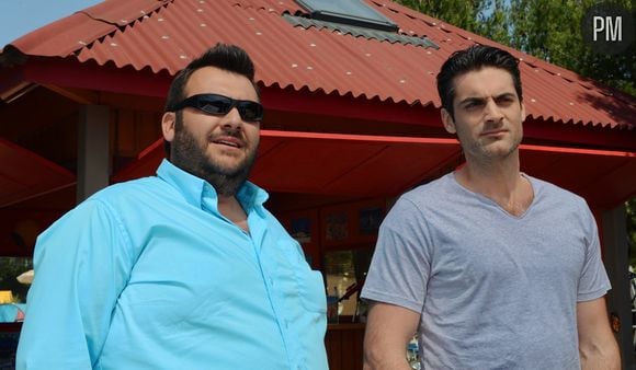 Laurent Ournac et Gil Alma dans "Camping Paradis"