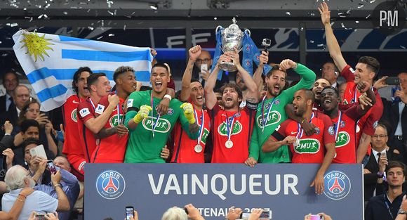 Le PSG a remporté la Coupe de France en 2017