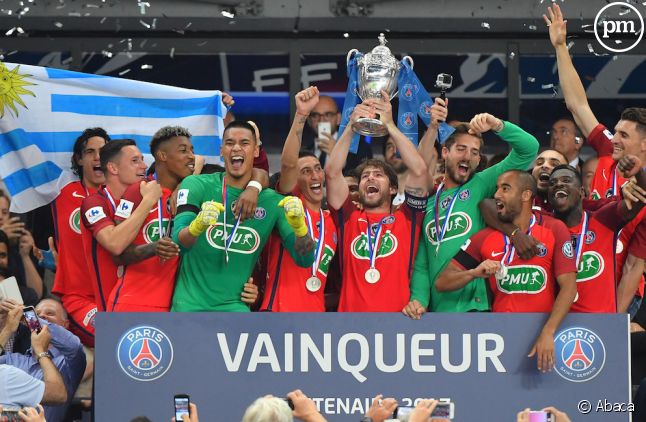 Le PSG a remporté la Coupe de France en 2017