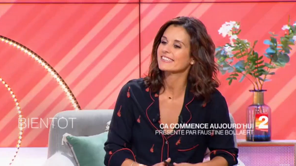 Faustine Bollaert dans "Ca commence aujourd'hui" sur France 2.