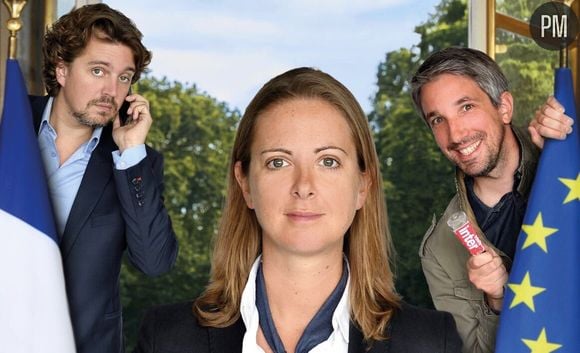 Guillaume Meurice, Charline Vanhoenacker et Alex Vizorek