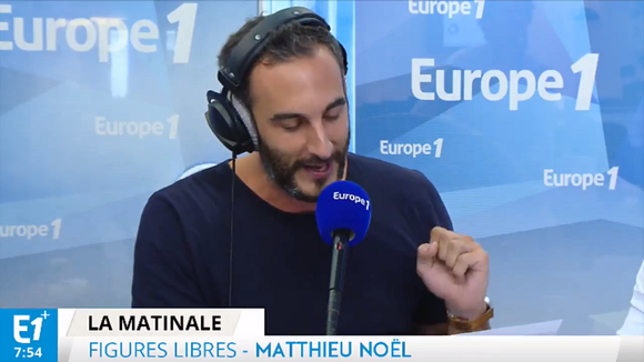 Matthieu Noël se moque ce lundi de Patrick Cohen dans la matinale d'Europe 1.