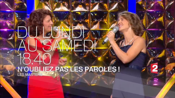 "N'oubliez pas les paroles" : Les masters du jeu de Nagui dès ce soir sur France 2