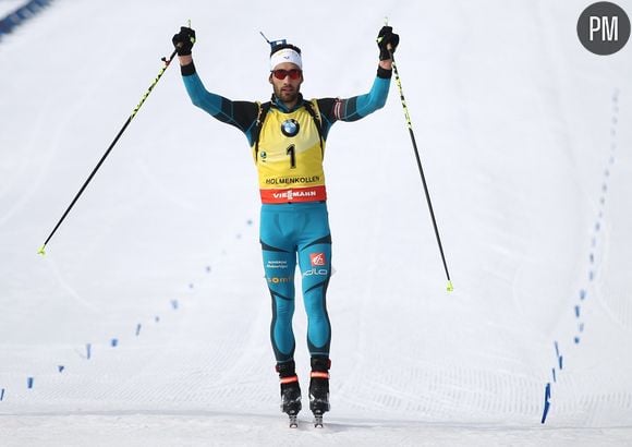 Martin Fourcade, porte-drapeau français, pour les JO 2018.