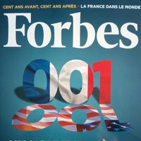 La version française de "Forbes" en kiosques dès ce vendredi