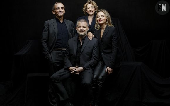 Éric Naulleau, Éric Zemmour, Alba Ventura et Anaïs Bouton