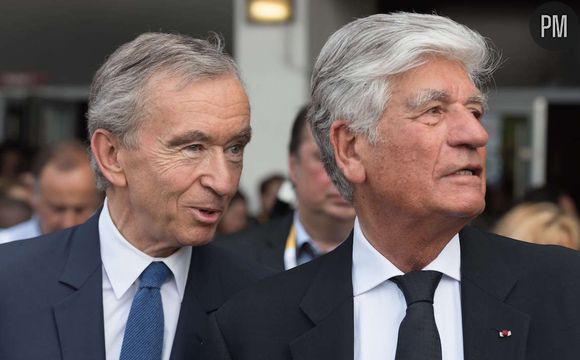 Bernard Arnault, PDG du groupe LVMH, détient "Le Parisien" et "Les Échos"