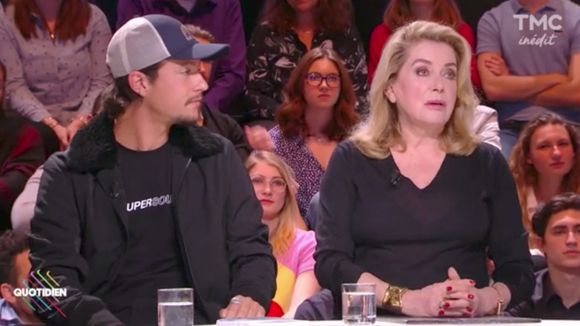 #Balancetonporc : Catherine Deneuve et Nekfeu en désaccord dans "Quotidien"