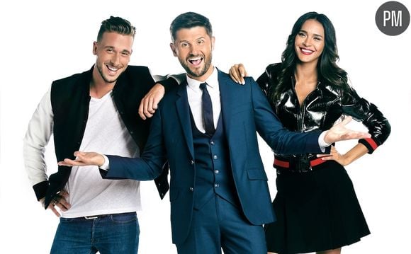 Julien Geloen, Christophe Beaugrand et Leila Ben Khalifa