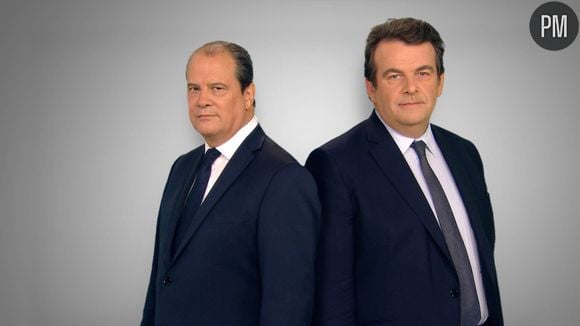 Jean-Christophe Cambadélis et Thierry Solère