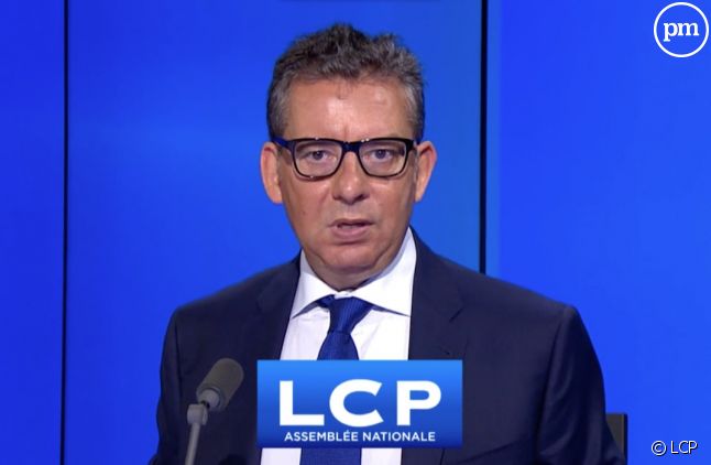 Frédéric Haziza, présentateur sur LCP.