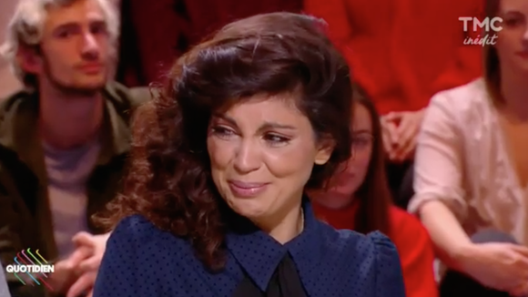 Nawell Madani fond en larmes dans "Quotidien"