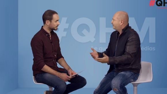 Cauet invité de #QHM, le "Quart d'heure médias" de Pure Médias