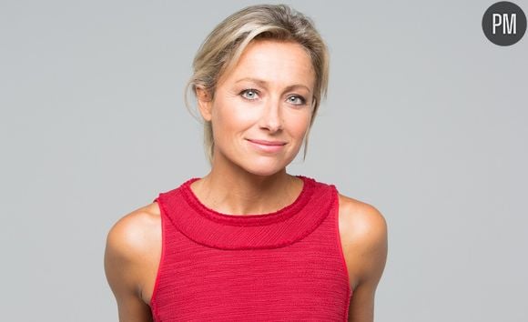 Anne-Sophie Lapix présentatrice du "20 Heures" de France 2