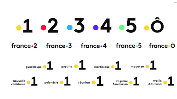 Nouveaux logos pour les chaînes de France Télévisions début 2018