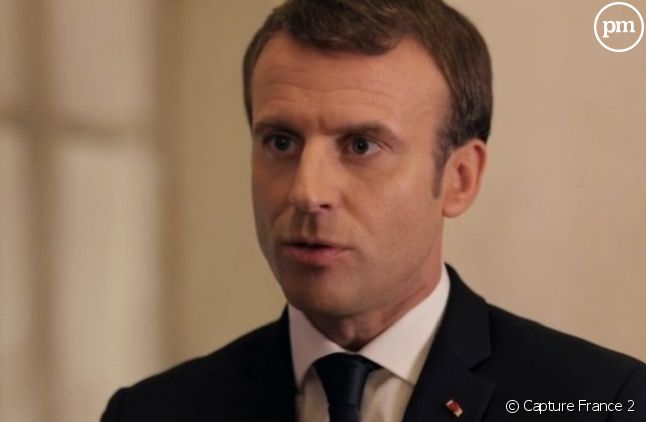Emmanuel Macron le 17 décembre 2017 sur France 2