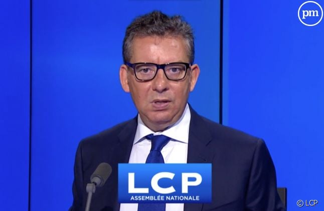 Frédéric Haziza, présentateur sur LCP.