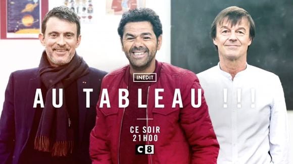 "Au Tableau !" : Jamel Debbouze, Manuel Valls et Nicolas Hulot ce soir sur C8