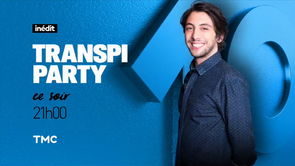 "Transpi Party" : Etienne Carbonnier décroche un prime ce soir sur TMC