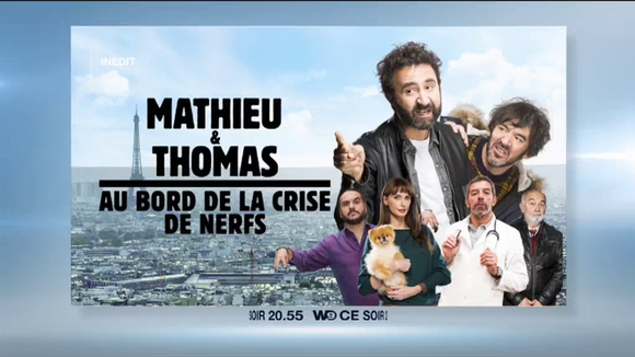 "Mathieu Madénian et Thomas VDB au bord de la crise de nerfs" dès 20h55 sur W9