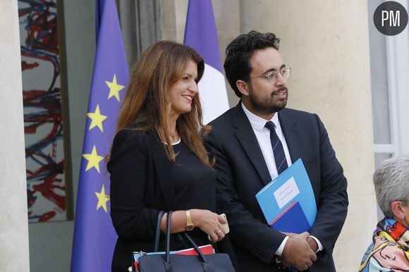 Marlène Schiappa et Mounir Mahjoubi