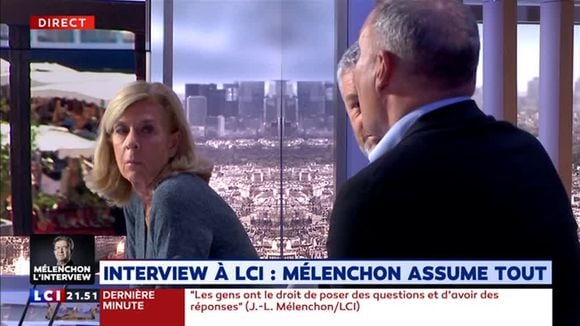 "Personne ne regarde cette caricature" : Jean-Luc Mélenchon raille LCI après son interview