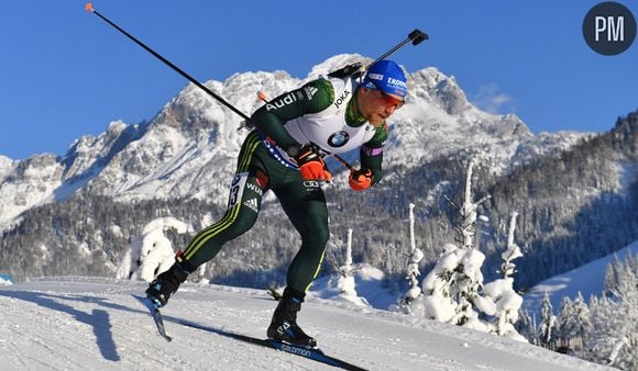 Le biathlète allemand Simon Schempp