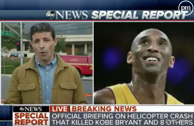 Un journaliste de ABC News suspendu après une mauvaise information délivrée lors de la mort de Kobe Bryant.