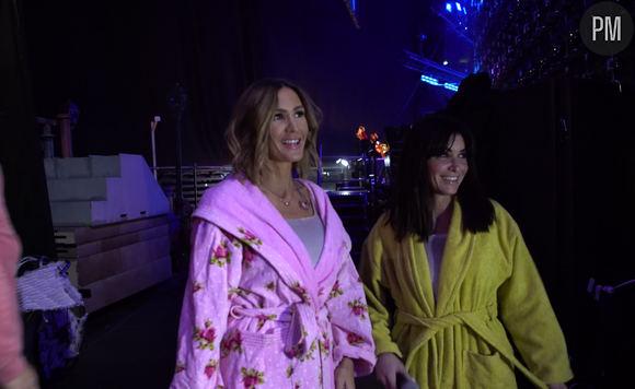 Vitaa et Jenifer dans "Les Enfoirés, les secrets d'un concert"