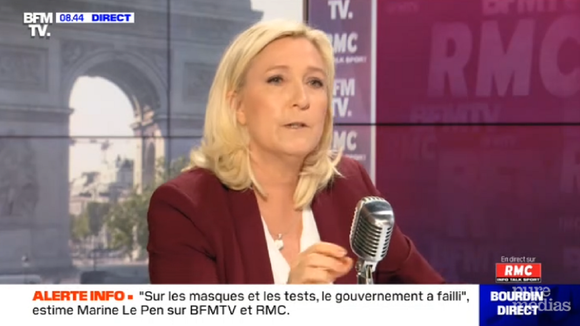 Marine Le Pen : "Il y a des médecins qui ont raconté n'importe quoi comme Michel Cymes"