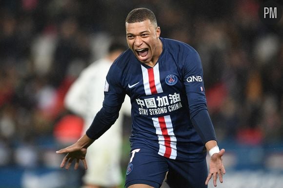 Kylian Mbappé, joueur du Paris Saint-Germain.