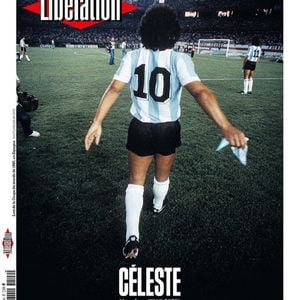 Diego Maradona en Une "Libération"