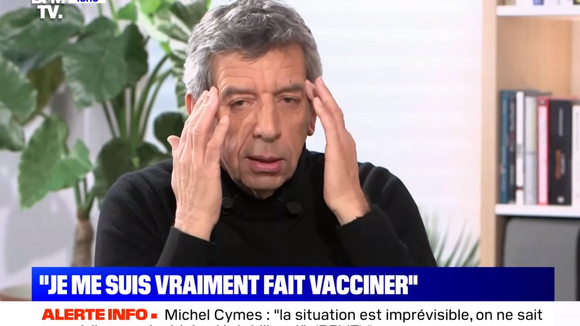 Michel Cymès dézingue "les tarés" qui l'accusent d'avoir fait un faux vaccin à la télévision