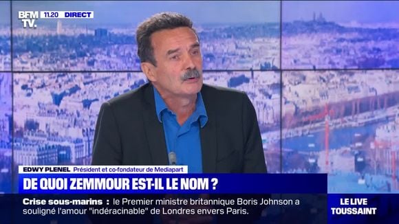 Pour Edwy Plenel, "l'oligarque" Vincent Bolloré pose un "vrai problème de pluralisme" dans les médias