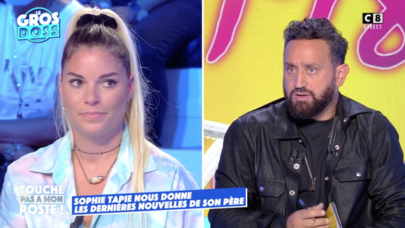 Cyril Hanouna règle ses comptes avec Sophie Tapie dans "TPMP" : "Si tu n'es pas contente d'être là, tu peux y aller !"