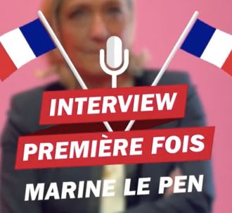 L'interview 'Première fois' de Marine Le Pen