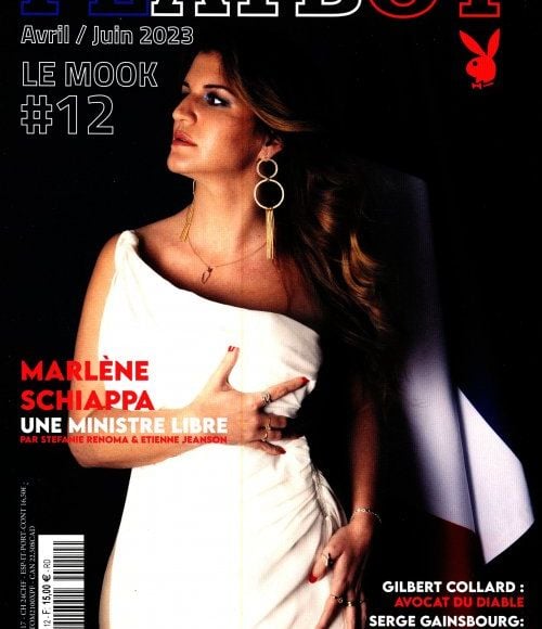 Marlène Schiappa en couverture de "Playboy"