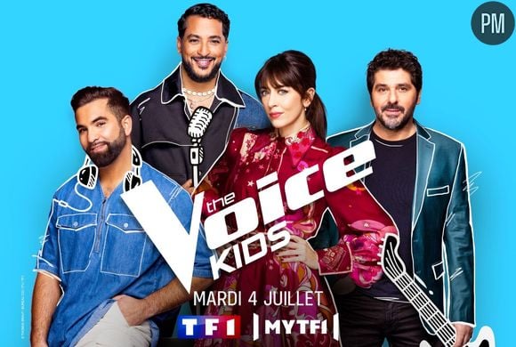 TF1 a lancé la saison 9 de "The Voice Kids" ce mardi 4 juillet 2023.