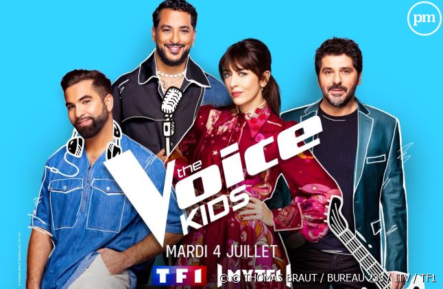 TF1 a lancé la saison 9 de "The Voice Kids" ce mardi 4 juillet 2023.
