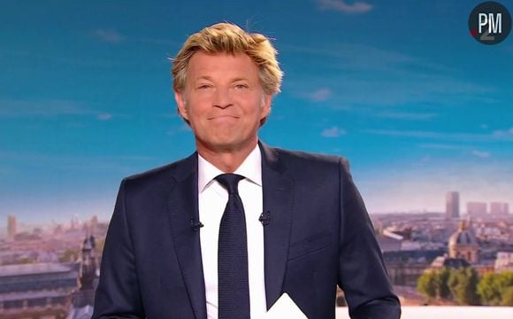 Laurent Delahousse au "20 Heures" de France 2 le 1er septembre 2023.