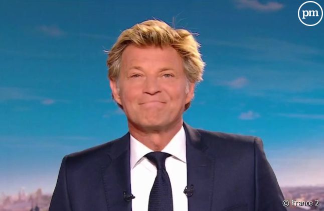 Laurent Delahousse au "20 Heures" de France 2 le 1er septembre 2023.