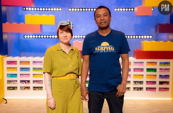 Marie et Nanta, le couple d'artistes de "Lego Masters" saison 4 sur M6.