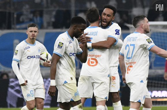 L'Olympique de Marseille au stade Orange Vélodrome le 27 janvier 2024.